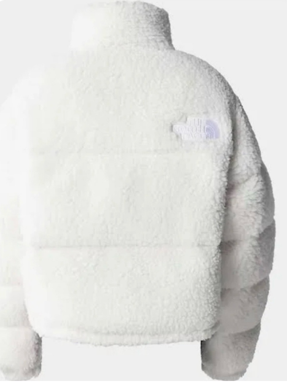 NWOT North Face Ivory Sherpa Puffer Jacket - Picture 2 of 2